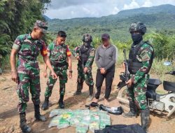Lagi…Lagi…dan Lagi ! Kodam XII/Tpr Gagalkan Upaya Penyelundupan 20 Kg Sabu Oleh WNA Malaysia