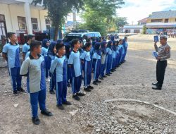 Satlantas Polres Melawi Lakukan Kegiatan Pembinaan PKS di SMPN 1 Nanga Pinoh