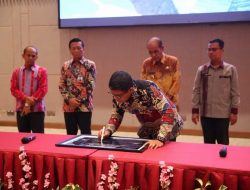 Penjabat Bupati Tapanuli Utara Hadiri HLM TPID dan TP2DD Kawasan DPSD Danau Toba 