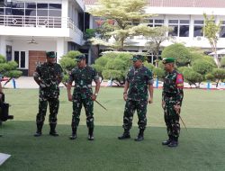 Jaga Keutuhan NKRI, Pangdam Tanjungpura Berangkatkan Satgas Pamtas RI-PNG Kewilayahan Papua Barat Yonif 642/Kps