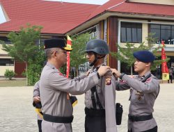 Wakapolda Kalbar Membuka Secara Resmi Pendidikan Pembentukan Bintara (Diktukba) Polri Gelombang II.