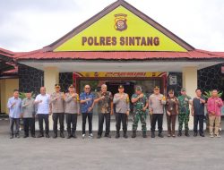 Kunjungan Kerja di Polres Sintang, Kapolda Kalbar Berikan Penekanan Kepada Personel