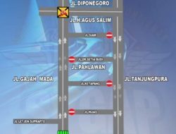 Kapolresta Pontianak : Akan Berlakukan One Way System Disebagian Ruas Jalan Pontianak Pada Malam Tahun Baru 2025