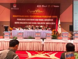 Rapat Pleno Terbuka Pilkada Kota Tasik 2024, Viman Diky Menang