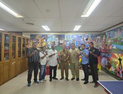 PWI Pokja Jakarta Barat Sambangi Sudin Parawisata Dan Ekonomi Kratif