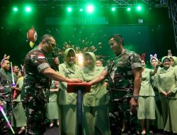 Perayaan Tahun Baru 2025 Semarakkan Prosesi Lepas Sambut Pangdam XII/Tpr