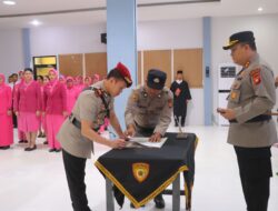 Polres Sintang Gelar Upacara Serah Terima Jabatan Kasat Reskrim