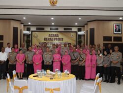Kapolresta Pontianak Pimpin Upacara Serah Terima Jabatan Kabaglog dan Kasat Reskrim Polresta Pontianak Polda Kalbar