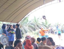 Warga Desa Sungai Bungur Pertanyakan, Kades Tak Kunjung Hadir Di Perjuangan Lahan SK tol.