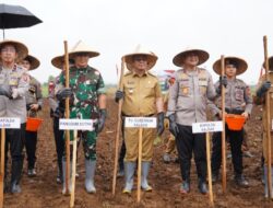 Pangdam XII/Tpr Dampingi Kapolda Kalbar Launching Gerakan Tanam Jagung Satu Juta Hektar