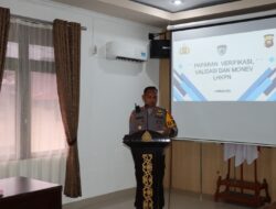 Itwasda Polda Kalbar Melaksanakan Verifikasi dan Monev LHKPN 2024 di Polres Landak
