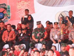 Pangdam XII/Tpr dan Kapolda Pimpin Langsung PAM VVIP Wakil Presiden RI 