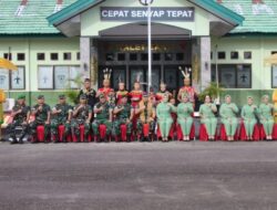 Pangdam XII/Tpr Kunjungan Resmi Ke Yonif 644/WLS