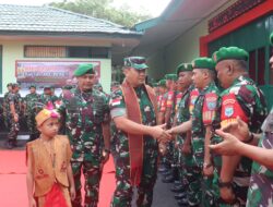 Akhiri Kunjungan Kerja Di Kapuas Hulu, Pangdam XII/Tpr Kunjungi Kodim 1206/Psb