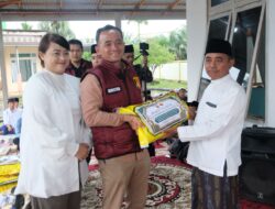 Peduli Masyarakat, Polda Kalbar Berikan Bantuan Fasilitas Air Bersih Berupa Sumur Bor Di Ponpes Darul Amin