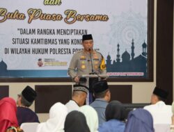 Polresta Pontianak Gelar Buka Puasa Bersama Forkopimda, Forkopimcam, Tokoh Agama, dan Masyarakat