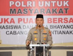 Kapolresta Pontianak Gelar Buka Puasa Bersama Mahasiswa dan Saka Bhayangkara untuk Perkuat Silaturahmi dan Kamtibmas
