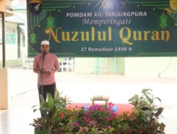 Pomdam XII/Tpr melaksanakan kegiatan Buka Bersama dan Memperingati Nuzulul Quran 17 Ramadhan 1446 H.