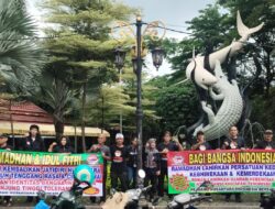 PNIB Bagi Takjil Akhir Ramadhan Di Surabaya, Serukan Momentum Idul Fitri Saatnya Indonesia Bersih Dari Khilafah Rizieqisme Terorisme