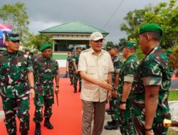 Pangdam Tanjungpura Dampingi Menteri Pertahanan Kunjungan Kerja di Singkawang