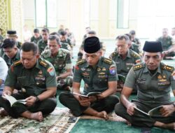 Kodam XII/Tpr Gelar Doa Bersama Peringatan HUT Ke-72 Disjarahad
