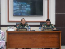 Pangdam XII/Tpr Beri Arahan Para Dansat dan Kabalak Jajaran