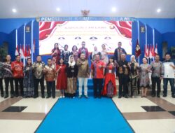 Dandim Sintang Hadiri Acara Pisah Sambut Kapolres Melawi