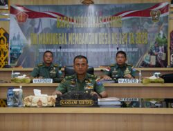 Kasdam XII/Tpr Ikuti Rakornis TMMD ke-124 Tahun 2025