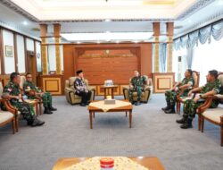 Pangdam XII/Tpr Silaturahmi ke Gubernur Kalbar, Pererat Sinergi TNI Dengan Pemerintah Daerah