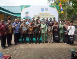 DANREM 121/ABW BRIGJEN TNI PURNOMOSIDI RESMIKAN REHAB PANTI ASUHAN SERTA LAYANAN GRATIS BAGI ANAK-ANAK YANG BELUM MEMPUNYAI AKTA LAHIR
