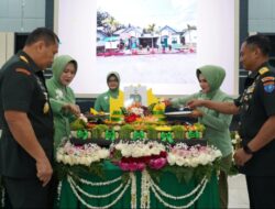 Pangdam XII/Tpr Bersama PJU Hadiri Syukuran HUT Ke-79 Persit Kartika Chandra Kirana Tahun 2025