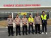 Dir Polairud Polda Kalbar Tinjau Bandara Singkawang Jelang Kunjungan Kerja Kapolri