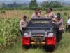 Kapolda Kalbar Tinjau Lokasi Panen Raya Jagung Serentak Tahap II Dan Pabrik Pengolahan Jagung di Bengkayang