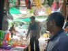 Patroli di Pasar Tengah Personil BKPM Tanjung Pura Himbau Warga Cegah Premanisme