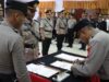 Kapolres Melawi Pimpin Sertijab Waka Kasat Intelkam  Kapolsek Belimbing Dan Purna Bakti Polri