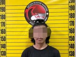Berawal Dari Laporan Warga, Satresnarkoba Polres Landak Bekuk Pengedar Shabu