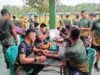 Kodim 1209/Bengkayang Laksanakan Tes Kesegaran Jasmani UKP Dan Samapta Periodik Semester 1 Tahun 2025