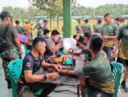 Kodim 1209/Bengkayang Laksanakan Tes Kesegaran Jasmani UKP Dan Samapta Periodik Semester 1 Tahun 2025