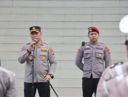 Kapolresta Pontianak Pimpin Apel Pagi Berikan Penekanan Tugas Dan Anev Kegiatan