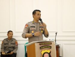 Kapolres Ketapang Tekankan Transparansi Dan Pertanggungjawaban Penggunaan Anggaran Negara