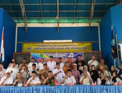 Babinsa Kodim 1209/Bky Hadiri Rapat Pembentukan Pengurus Koperasi Merah Putih