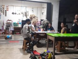 Polsek Sebangki Gelar Patroli Malam Dan Dialogis Bersama Warga