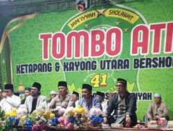 KeKasat Binmas Polres Ketapang hadiri penutupan Safari Sholawat 41 Malam Tombo Ati Digelar Khidmat di Ponpes Nurul Qur’an tapang