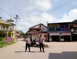 Kegiatan Bapantang Berlangsung Samapta Polsek Menyuke Lakukan Patroli Siang