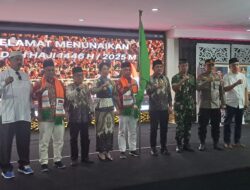 Polres Singkawang Bersama Instansi Terkait Lakukan Pengamanan Pemberangkatan Calon Jemaah Haji Tahun 2025