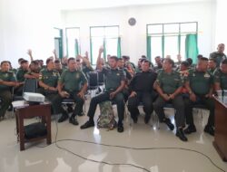 Kodim 1209/Bky Gelar Penyuluhan Pencegahan Pemberantasan Penyalahgunaan Dan Peredaran Gelap Narkoba