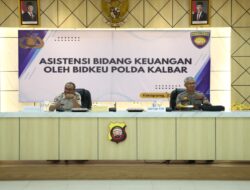 Tingkatkan Literasi Bidang Keuangan Jajaran Polres Ketapang Ikuti Asistensi Bidang Keuangan Dari Polda Kalbar