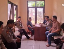 Kapolsek Tekankan Anggota Untuk Tingkatkan Pelayanan Kepada Masyarakat
