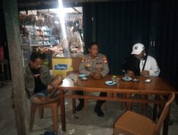 Sambang Warga Malam Hari Polisi Mandor Tekan Angka Kriminalitas