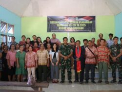 Gelar Sasaran Non Fisik TMMD Ke 124 Kodim 1204/Sanggau Sosialisasi Keagamaan